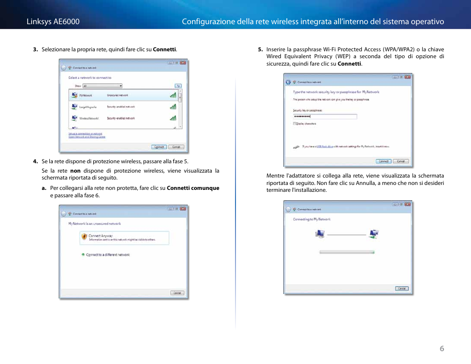 Linksys AE6000 User Manual | Page 190 / 364