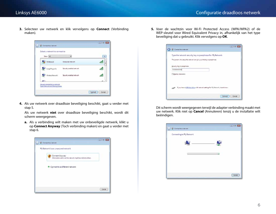 Linksys AE6000 User Manual | Page 204 / 364
