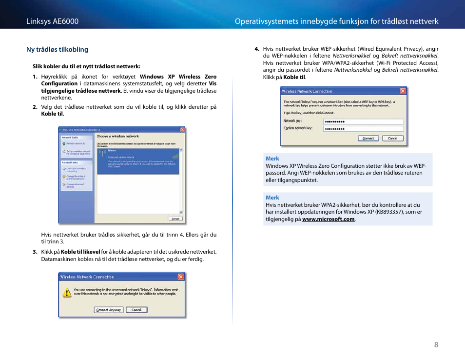 Linksys AE6000 User Manual | Page 220 / 364
