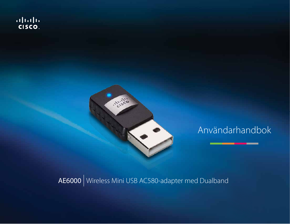 Sv - användarhandbok, Användarhandbok | Linksys AE6000 User Manual | Page 295 / 364