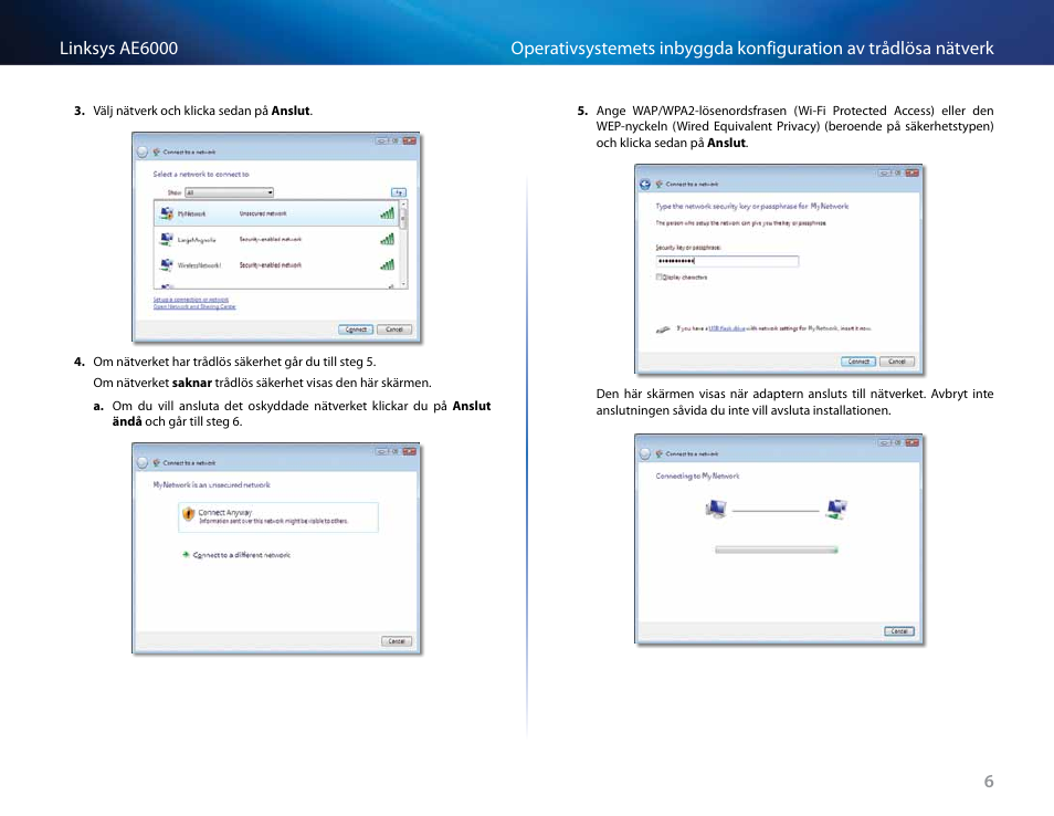 Linksys AE6000 User Manual | Page 302 / 364