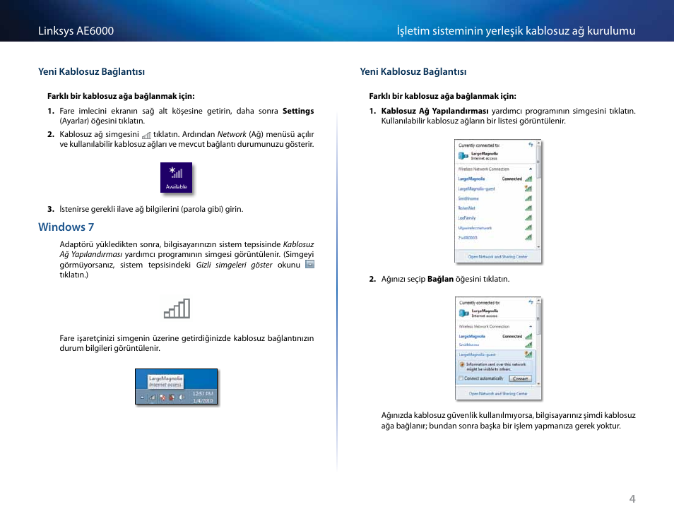 Windows﻿7”,﻿sayfa﻿4 | Linksys AE6000 User Manual | Page 328 / 364
