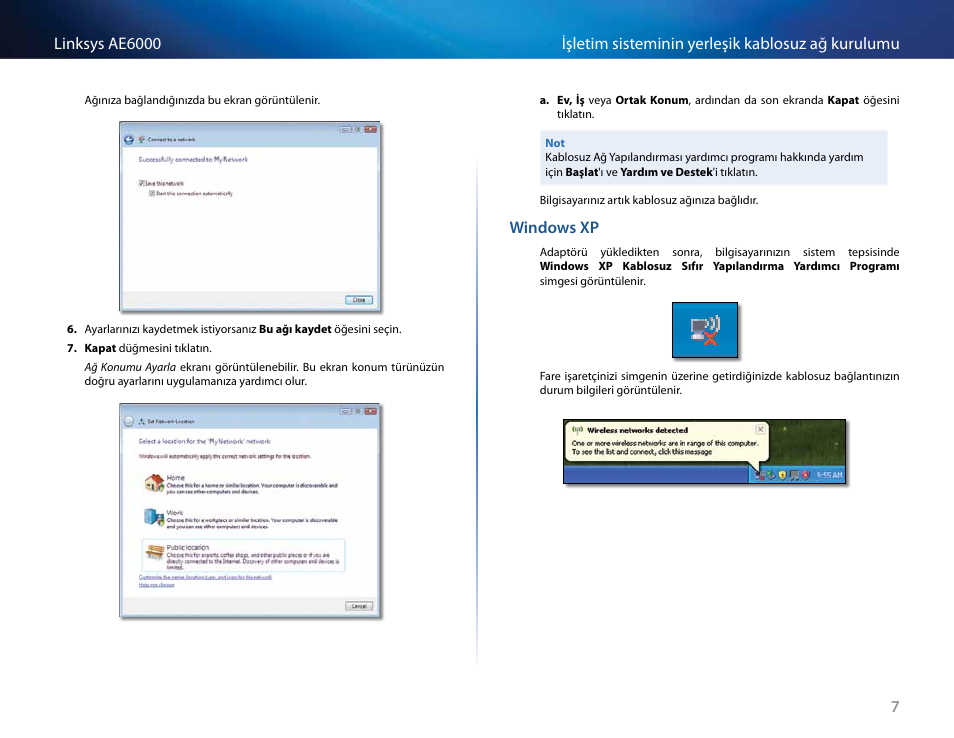 Windows﻿xp”,﻿sayfa﻿7 | Linksys AE6000 User Manual | Page 331 / 364