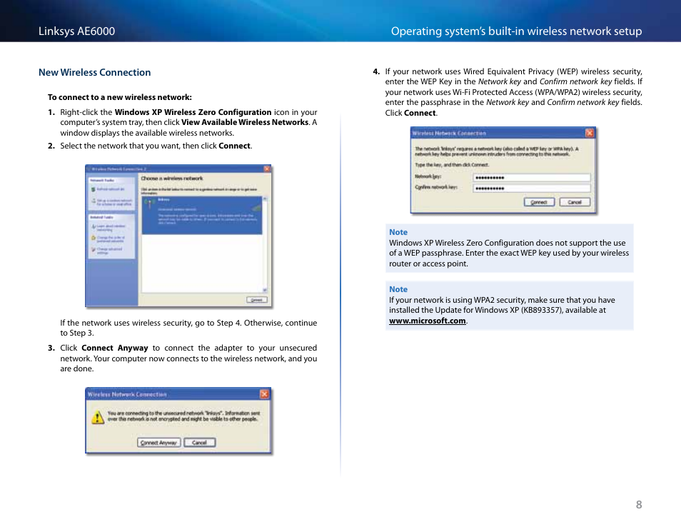 Linksys AE6000 User Manual | Page 94 / 364