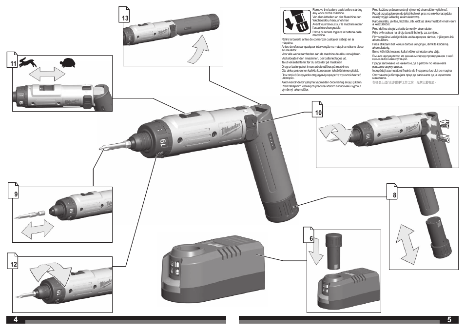 Milwaukee V 4 C User Manual | Page 3 / 35