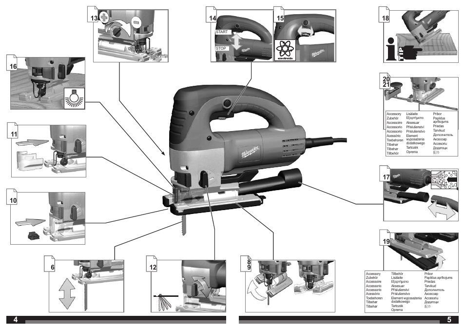 Milwaukee JSPE 135 TX User Manual | Page 3 / 41