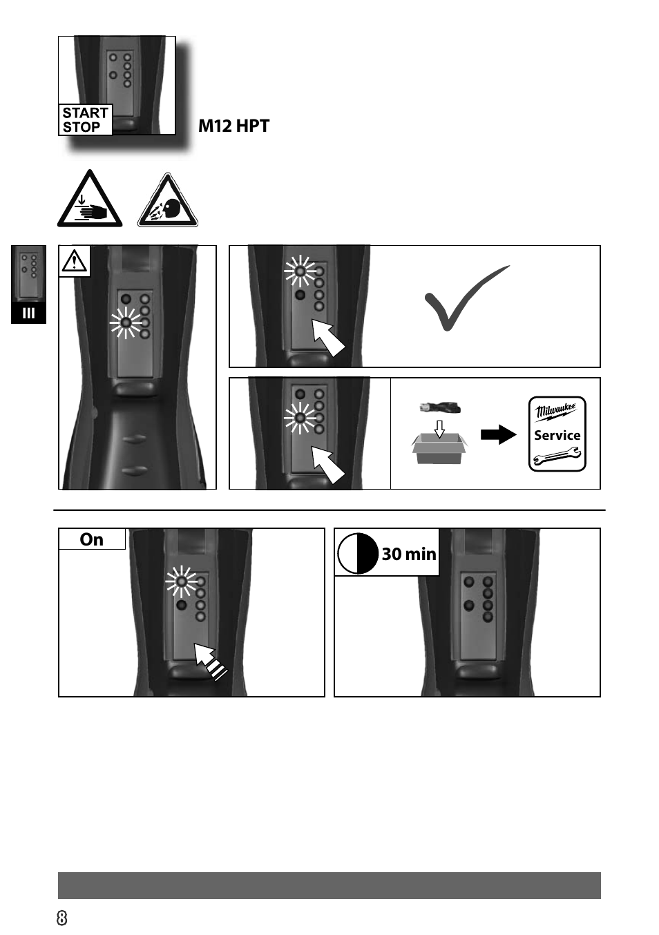 Milwaukee M18 HPT User Manual | Page 11 / 101