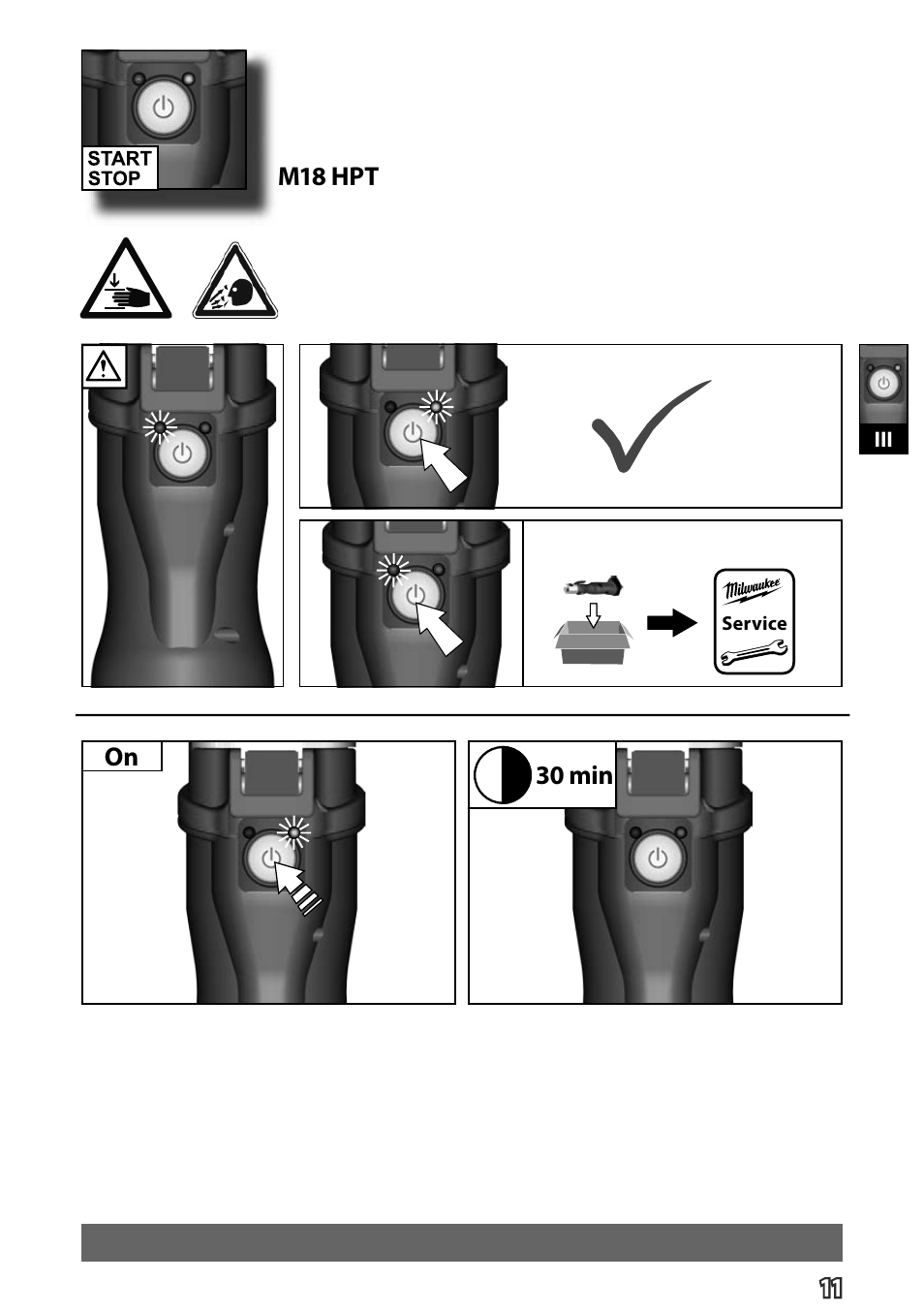 Milwaukee M18 HPT User Manual | Page 14 / 101