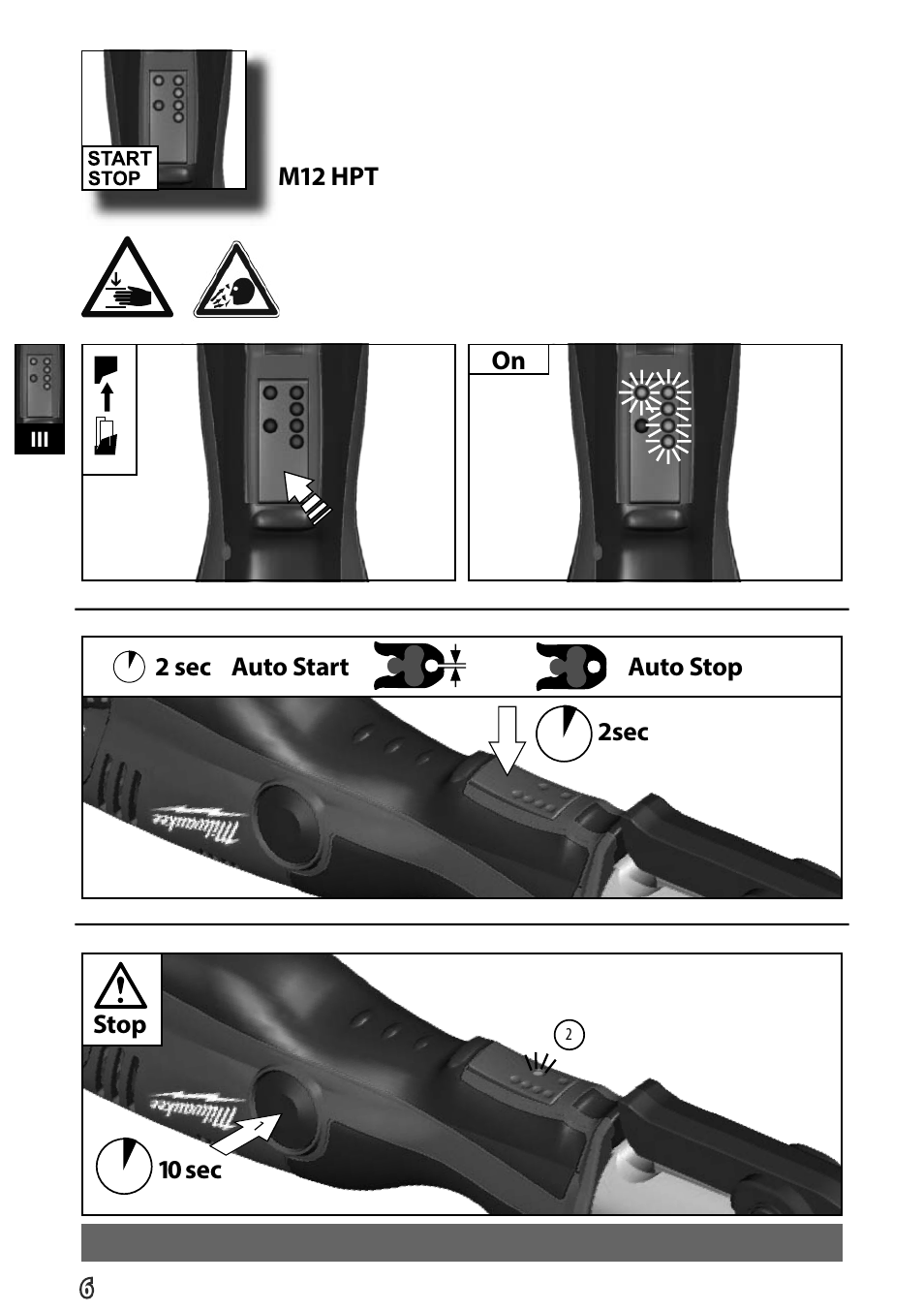 Milwaukee M18 HPT User Manual | Page 9 / 101
