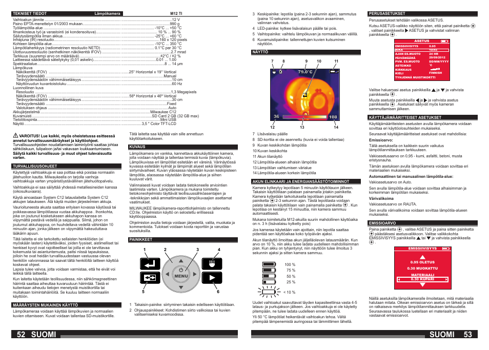 Suomi | Milwaukee M12 TI User Manual | Page 27 / 61