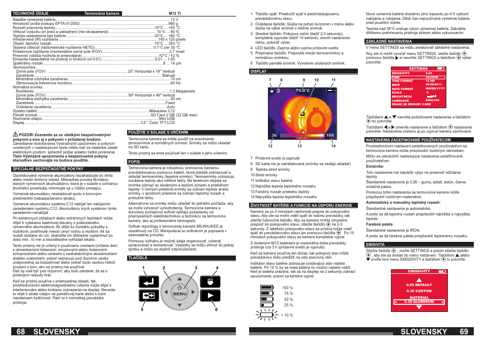 Slovensky | Milwaukee M12 TI User Manual | Page 35 / 61