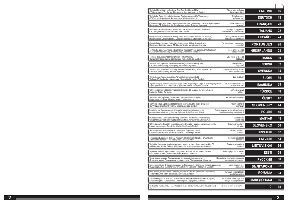 Slovensko 50, 68 македонски | Milwaukee HDE 10 RQX User Manual | Page 2 / 37