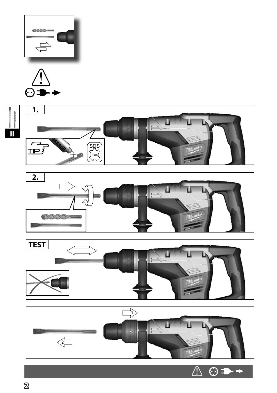 Milwaukee K 540 S User Manual | Page 5 / 62