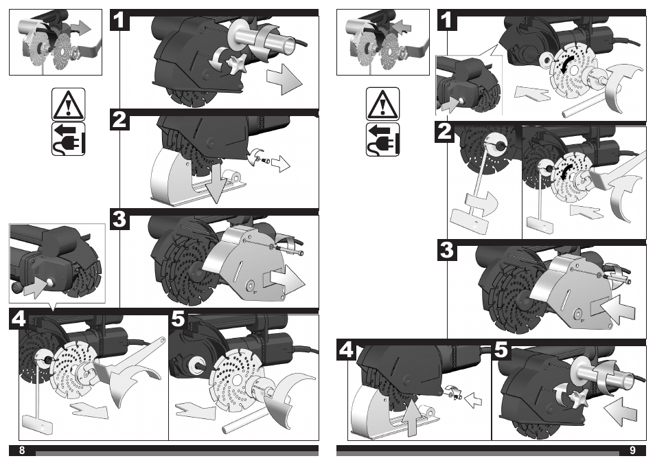 Milwaukee WCE 30 User Manual | Page 5 / 37