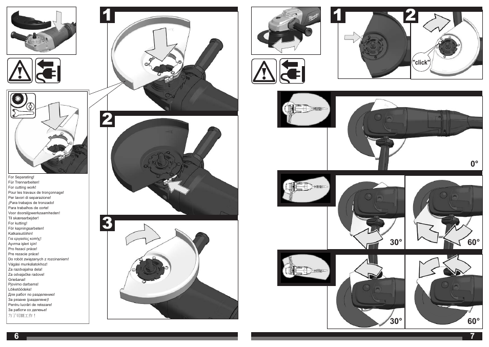 Milwaukee AGV21-230 GEX User Manual | Page 4 / 54