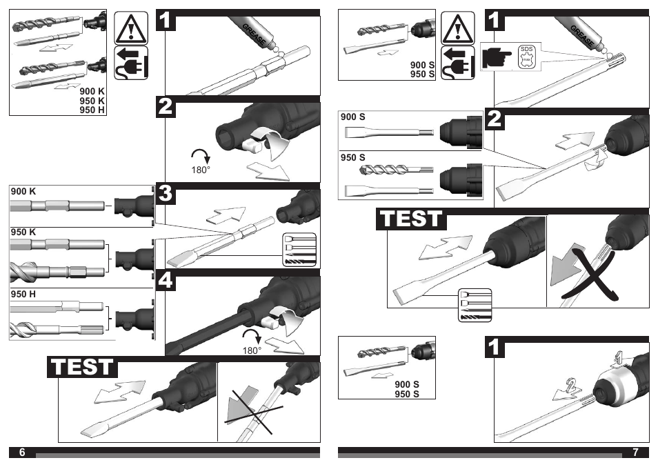 12 3 test 4, Test | Milwaukee 950 S User Manual | Page 4 / 39