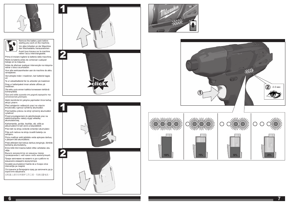 Click | Milwaukee M12 BID User Manual | Page 4 / 35