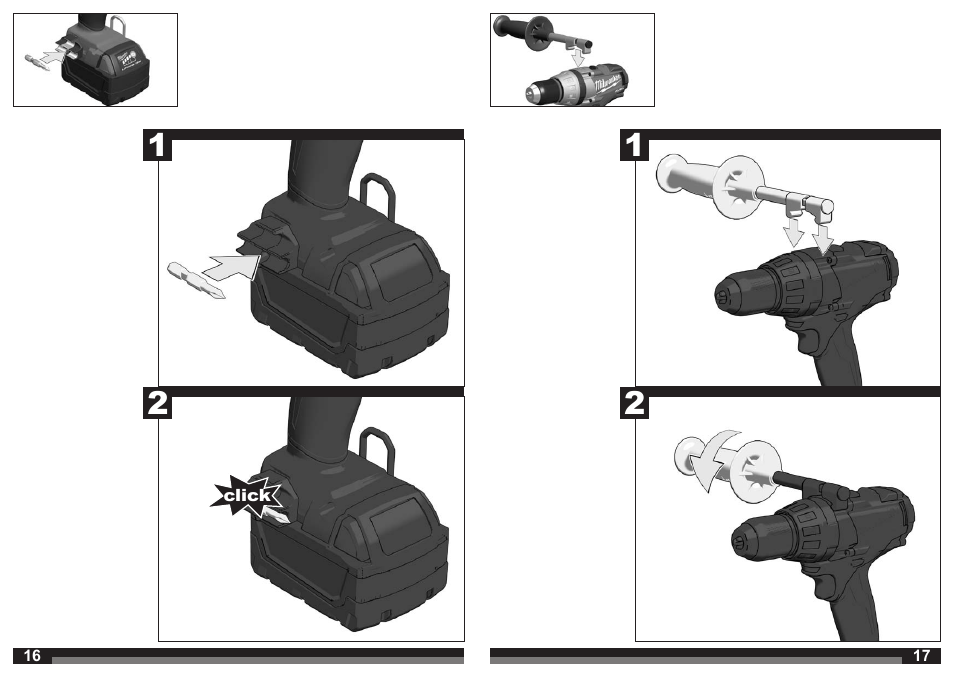 Milwaukee M18 CDD User Manual | Page 9 / 38