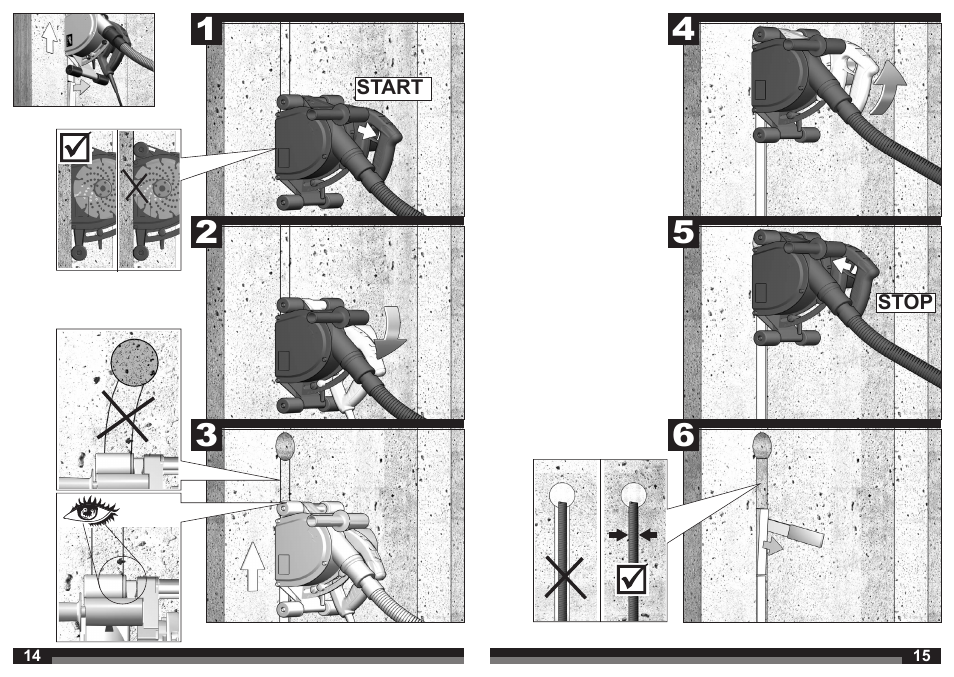 Milwaukee WCS 45 User Manual | Page 8 / 37