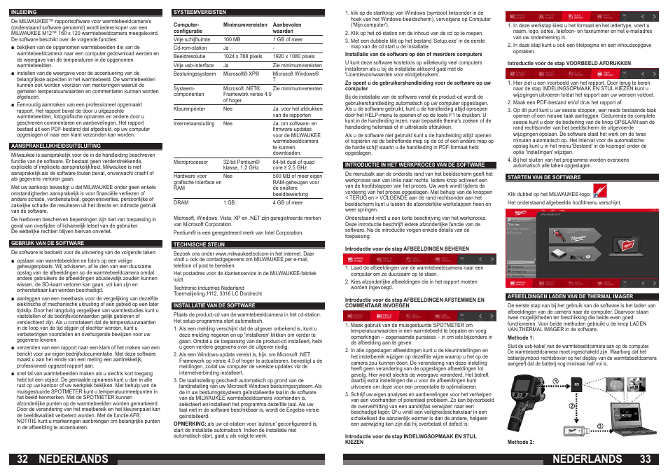 Nederlands | Milwaukee M12 TI User Manual | Page 17 / 65