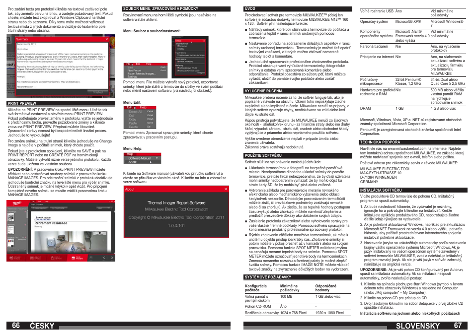 Česky, Slovensky | Milwaukee M12 TI User Manual | Page 34 / 65
