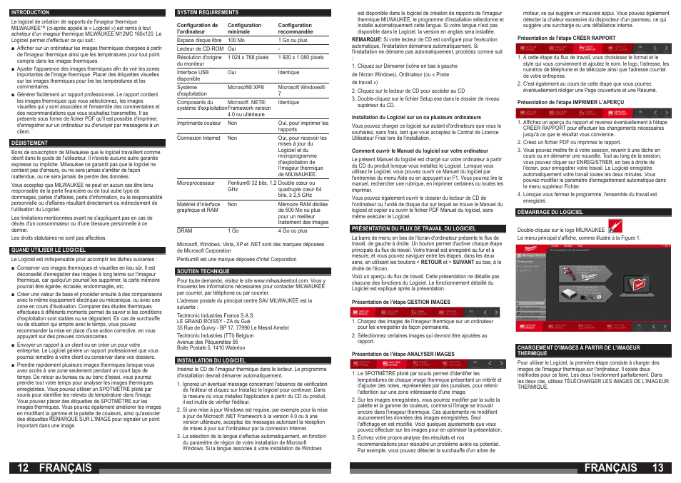 Français | Milwaukee M12 TI User Manual | Page 7 / 65