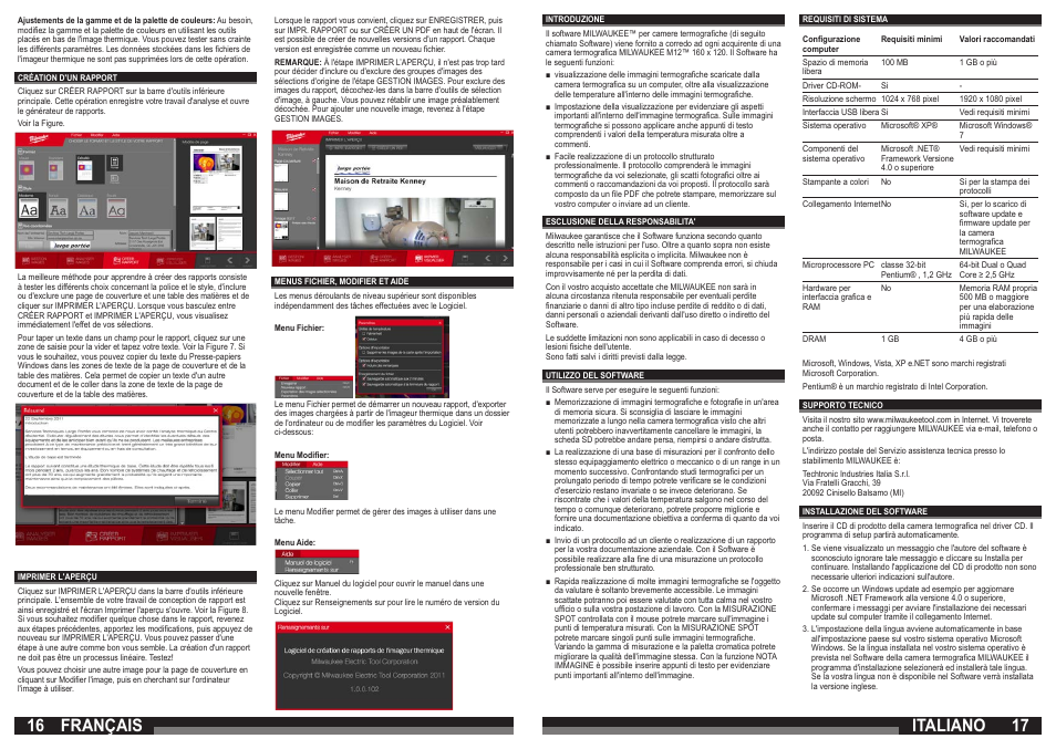 English français, Italiano | Milwaukee M12 TI User Manual | Page 9 / 65
