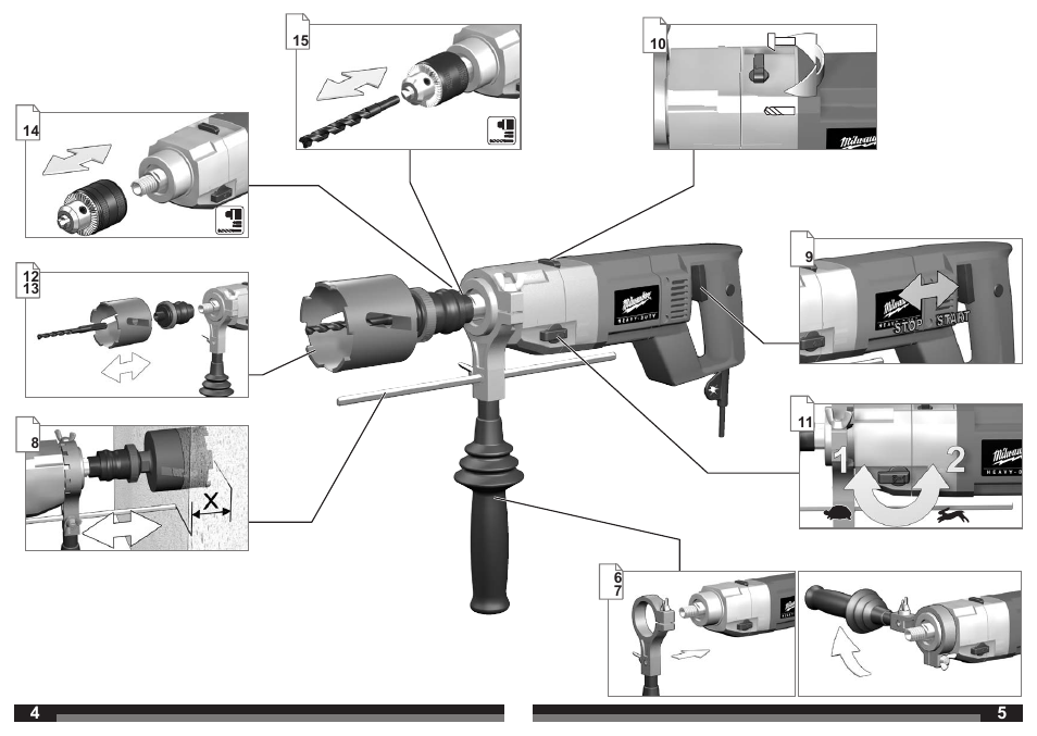 Milwaukee DD2-160 XE User Manual | Page 3 / 37