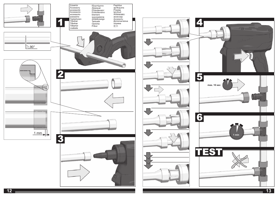 45 6 test | Milwaukee HD18 PXP User Manual | Page 7 / 37