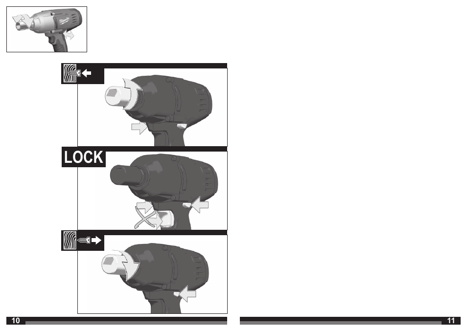 Lock | Milwaukee HD18 HIWF User Manual | Page 6 / 35