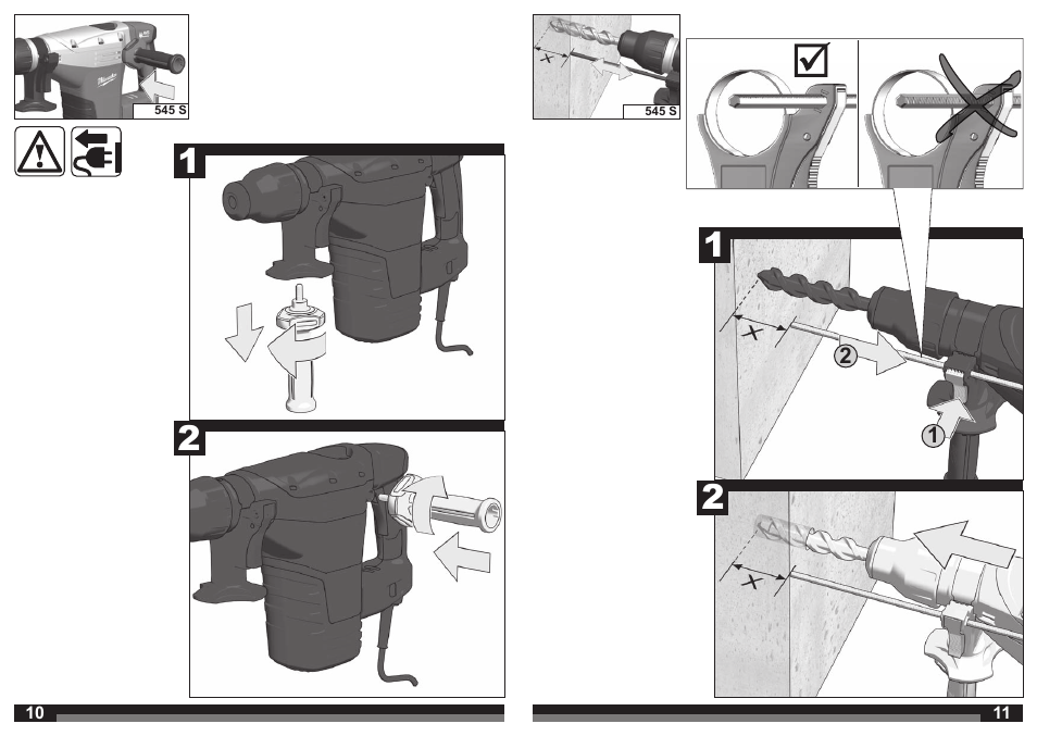 Milwaukee 500 S User Manual | Page 6 / 39