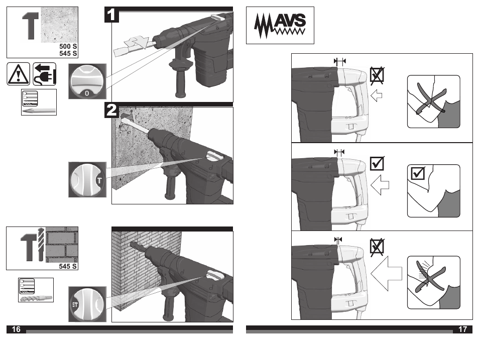 Milwaukee 500 S User Manual | Page 9 / 39