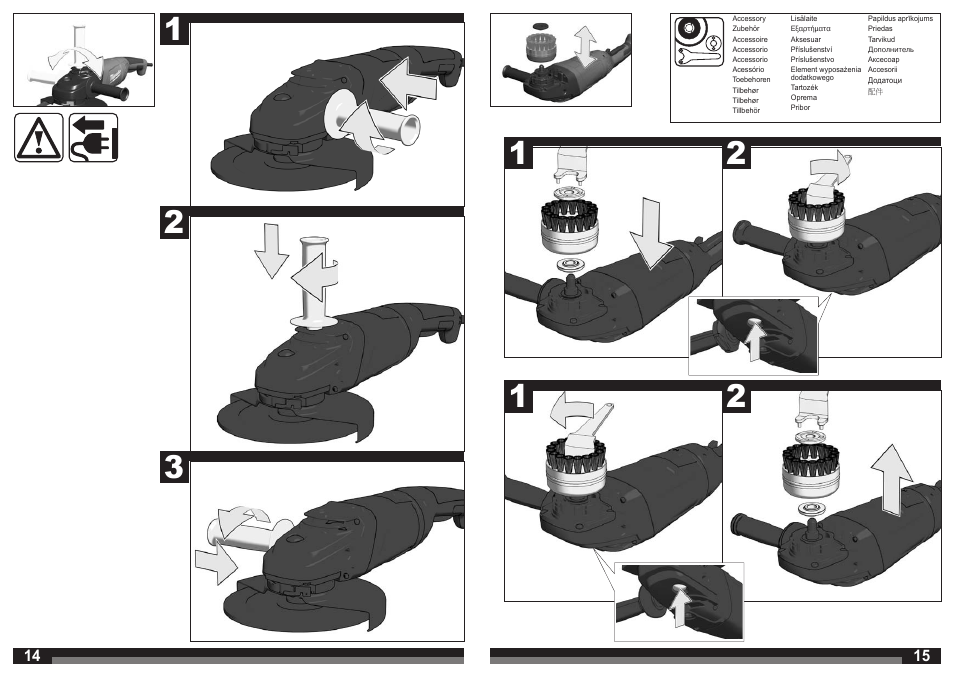 Milwaukee AG 21-230 E User Manual | Page 8 / 51