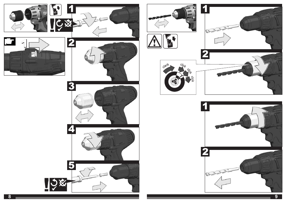 Milwaukee C12 DD User Manual | Page 5 / 36