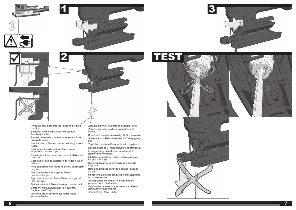 12 3 test | Milwaukee JS 120 X User Manual | Page 4 / 41