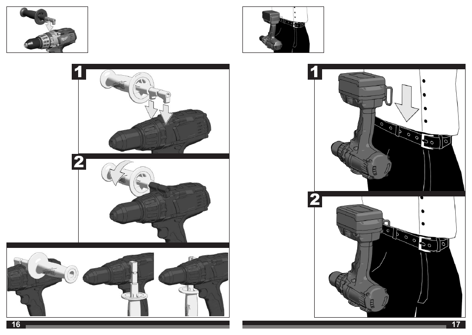 Milwaukee HD18 РD User Manual | Page 9 / 37