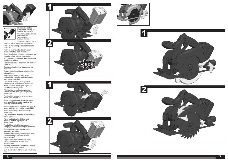 Click | Milwaukee HD18 CS User Manual | Page 4 / 39