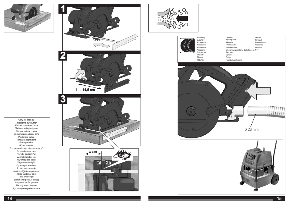 Ø 26 mm | Milwaukee HD18 CS User Manual | Page 8 / 39