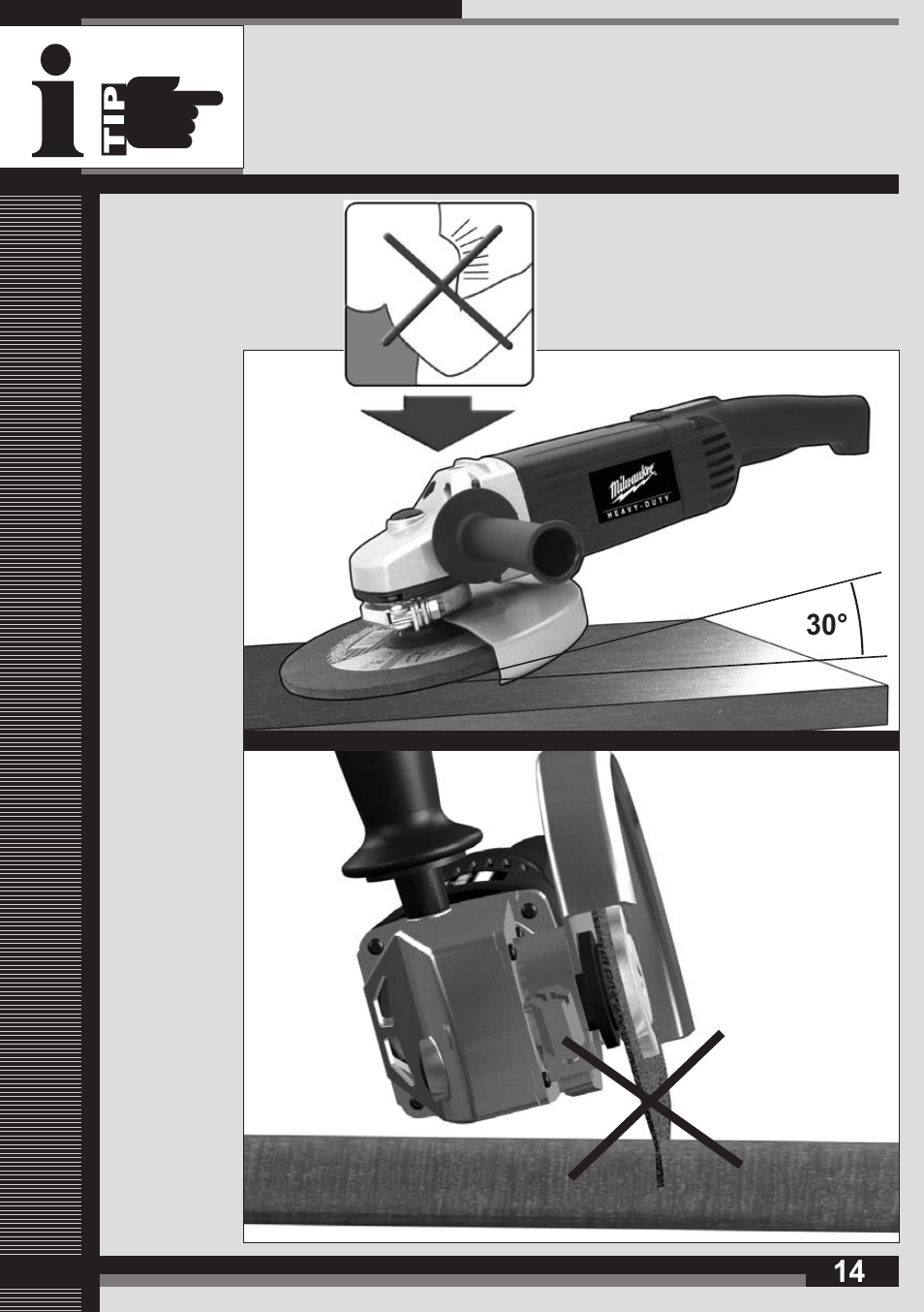 Milwaukee AGV 23-230 User Manual | Page 12 / 43