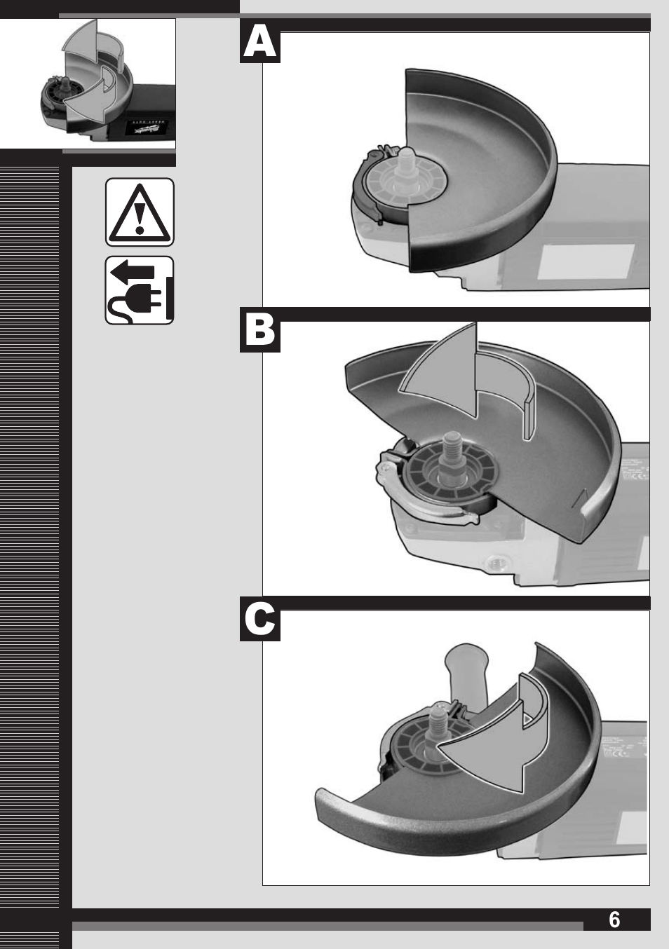 Ab c | Milwaukee AGV 23-230 User Manual | Page 4 / 43