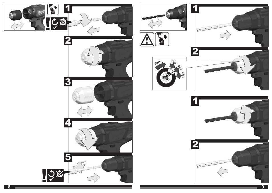 Milwaukee M12 BPD User Manual | Page 5 / 37