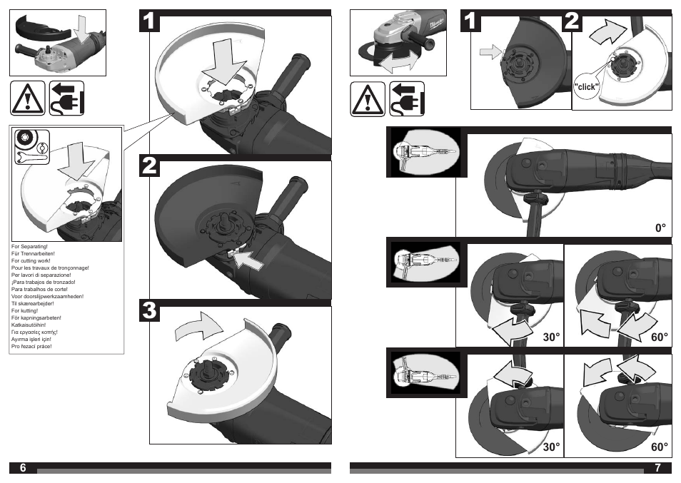 Milwaukee AGV 26-230 GE User Manual | Page 4 / 33