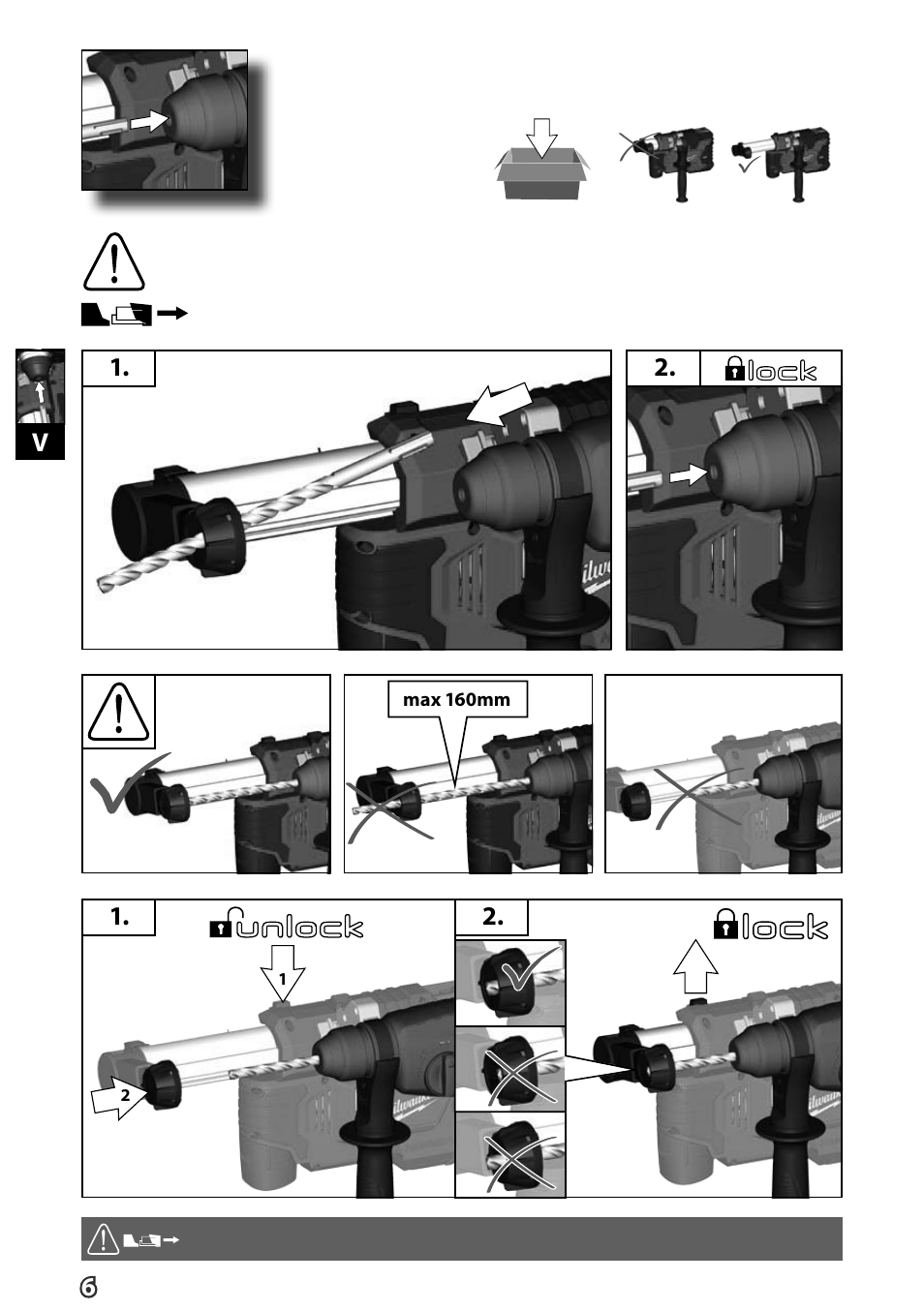 Milwaukee M12 D E User Manual | Page 12 / 72