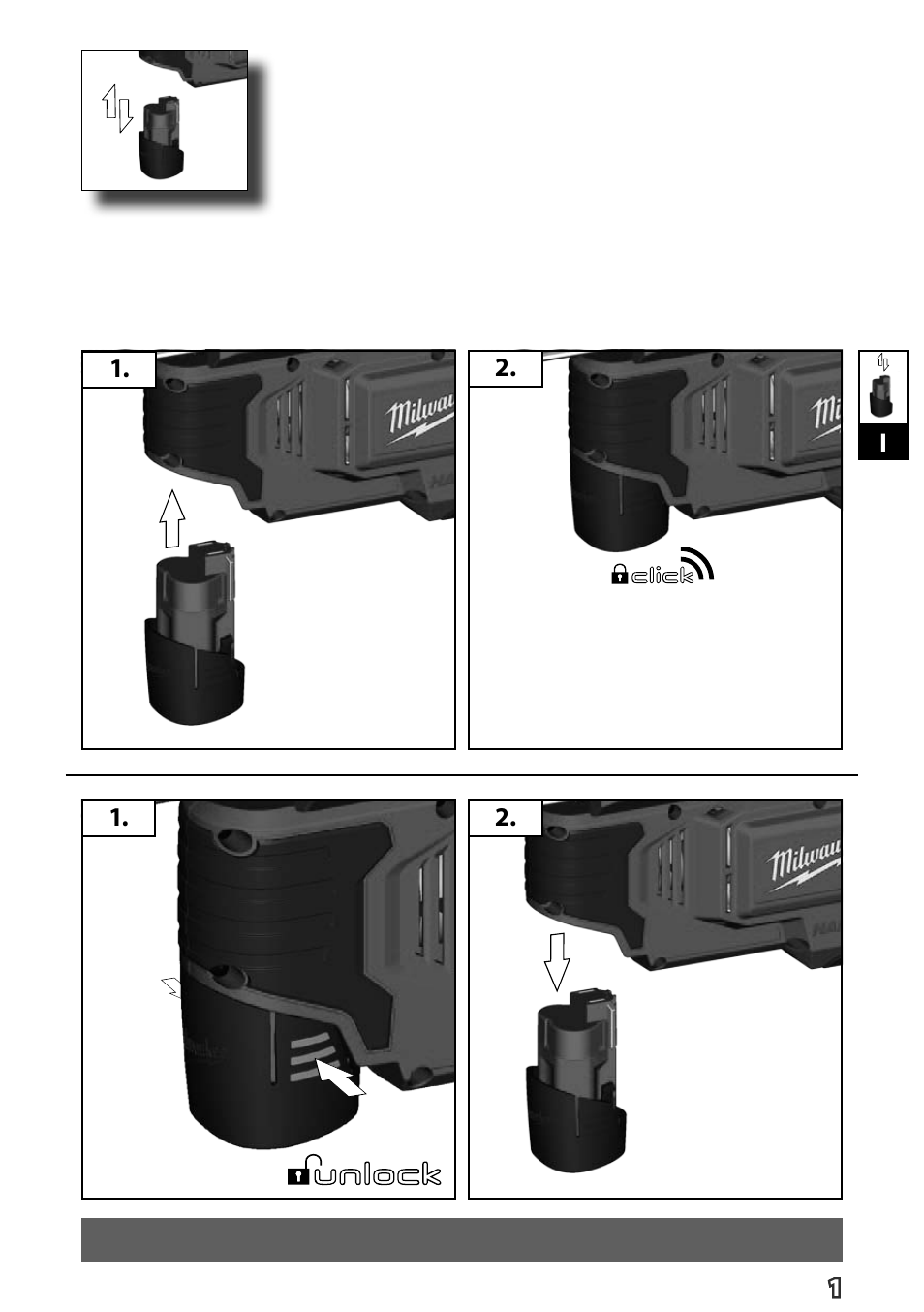 Milwaukee M12 D E User Manual | Page 7 / 72