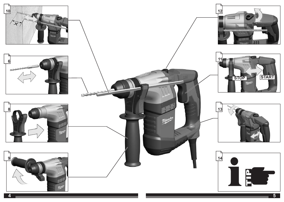 Milwaukee PLH 20 User Manual | Page 3 / 37