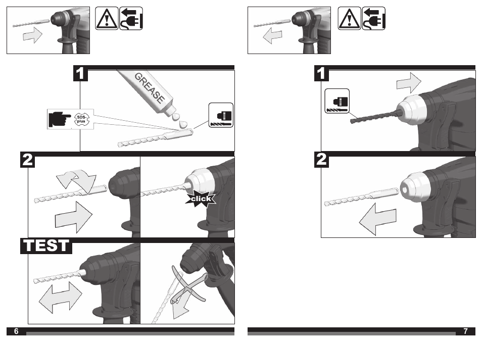 Test 1 2 | Milwaukee PLH 20 User Manual | Page 4 / 37