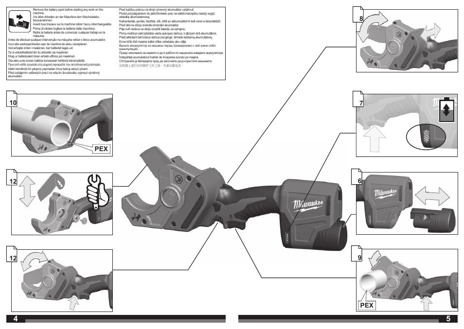 Milwaukee C12 PPC (PEX) User Manual | Page 3 / 36