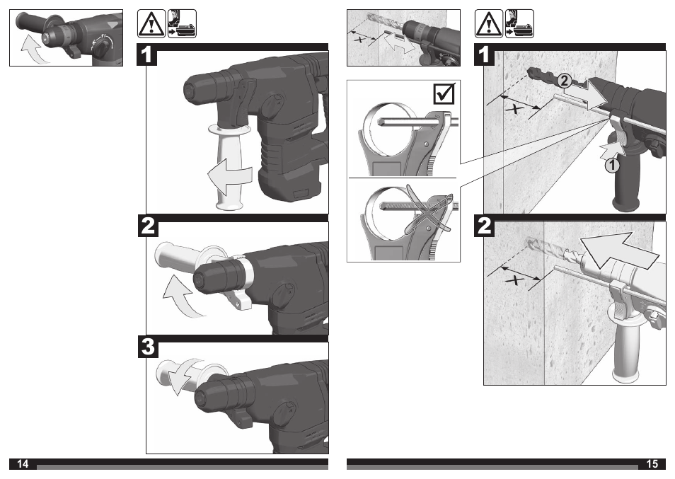 Milwaukee HD18 H User Manual | Page 8 / 39