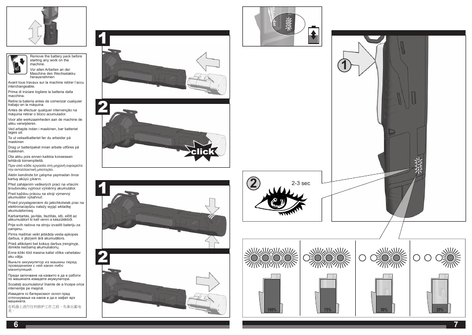 Click | Milwaukee C12 PXP User Manual | Page 4 / 37