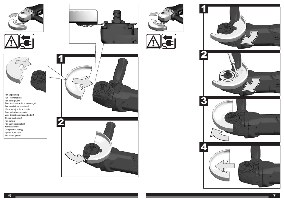 Milwaukee AG 16-125 INOX User Manual | Page 4 / 33